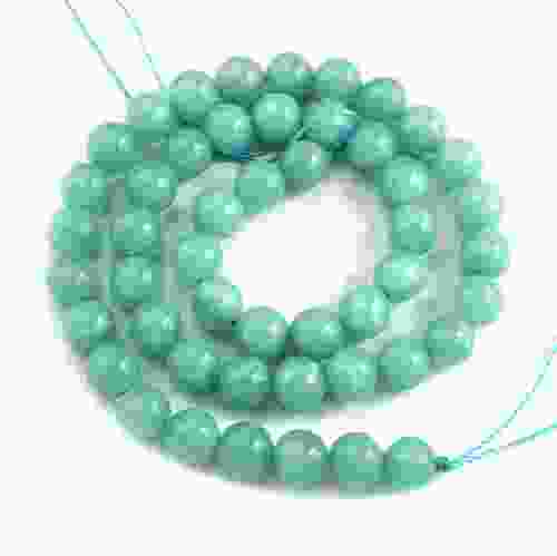 Natural Amazonite Gemstone Beads String AAA Quality 
