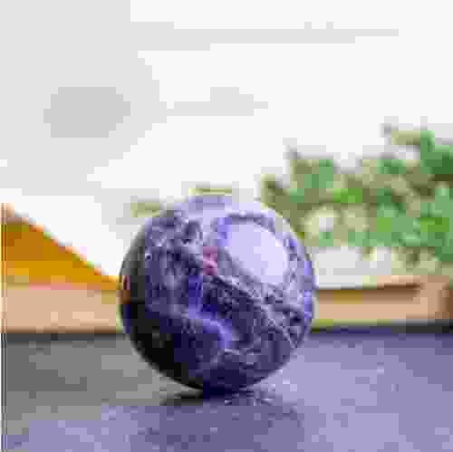 Natural Amethyst Sphere Ball