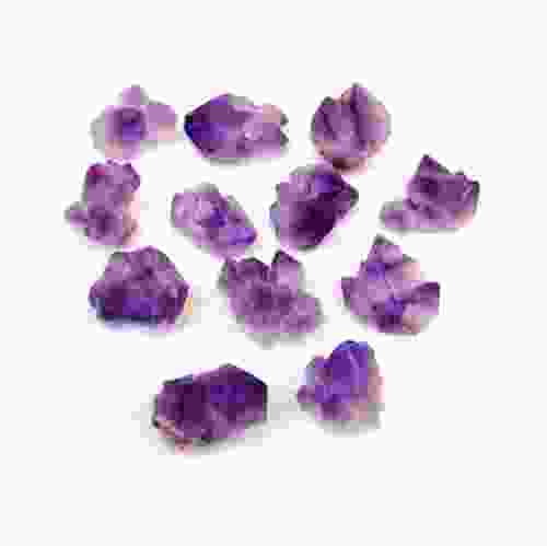 Natural Amethyst Raw Rough stones