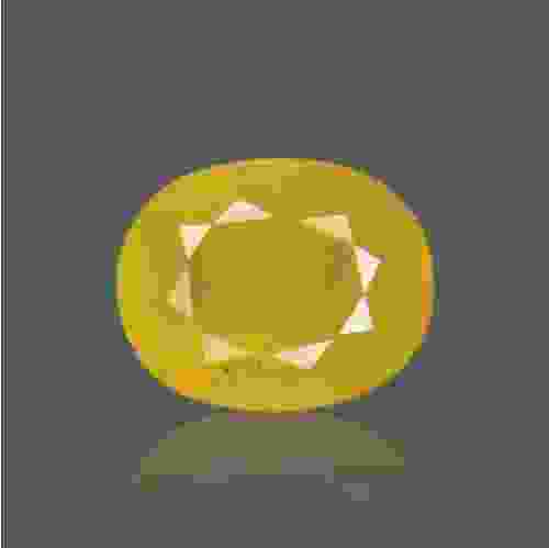 Yellow Sapphire (Pukhraj) Bangkok - 5.41 Carat (6.00 Ratti)