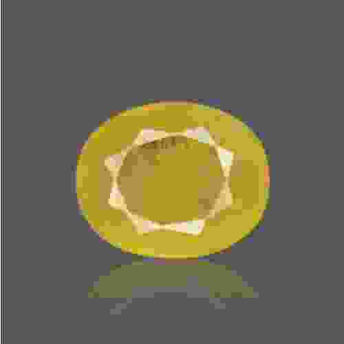 Yellow Sapphire (Pukhraj) Bangkok - 7.28 Carat (8.25 Ratti)
