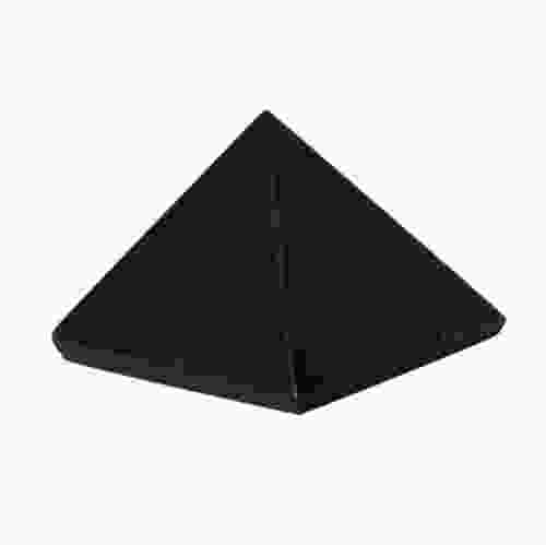 Natural Black Tourmaline Pyramid