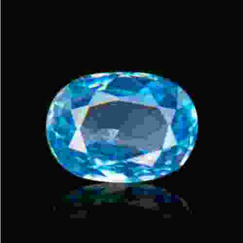 Blue Zircon - 6.71 Carat (7.50 Ratti)