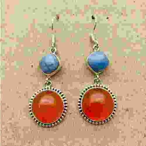 gemstone earrings