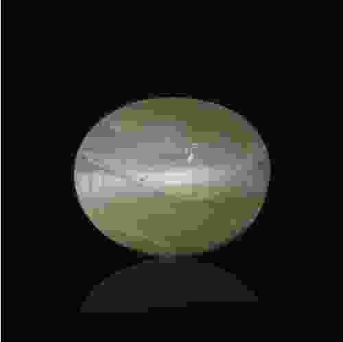 Chrysoberyl Cats Eye (Lehsunia) Gemstone  - 7.78 Carat (8.60 Ratti)