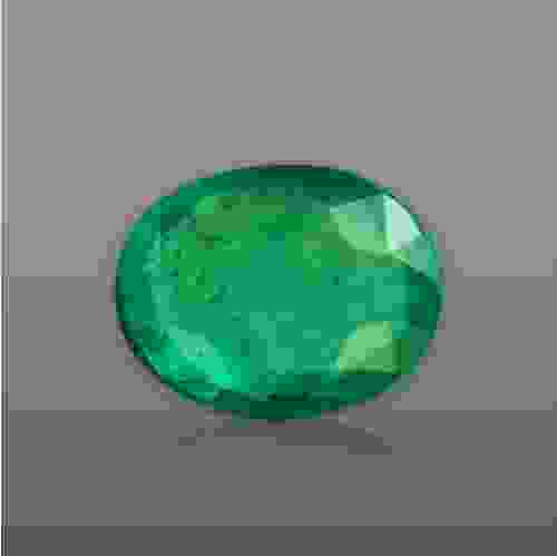 7.43 Carat/ 8.24 Ratti Natural Zambian Emerald (Panna) Gemstone
