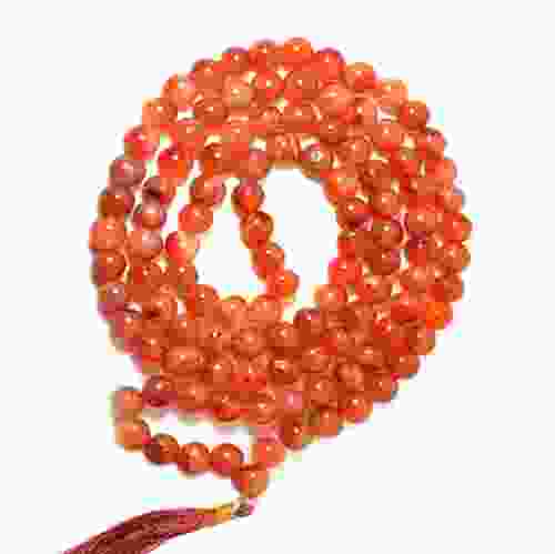 Carnelian Tasbih Beads Mala