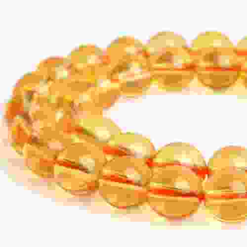 Citrine Beads AAA Quality Beads String - 14 Inch
