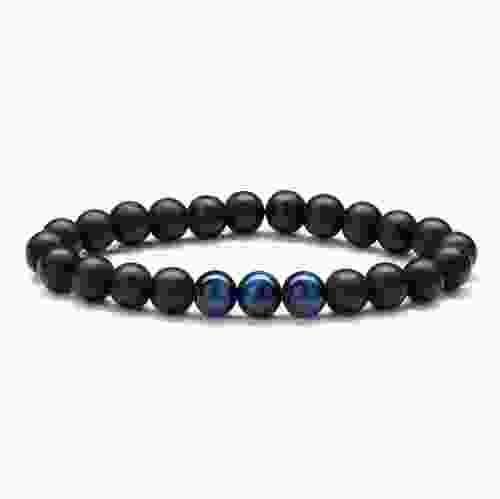 Natural Lava Stone Beads Bracelet