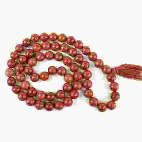 Red Jasper Tasbih Beads Mala