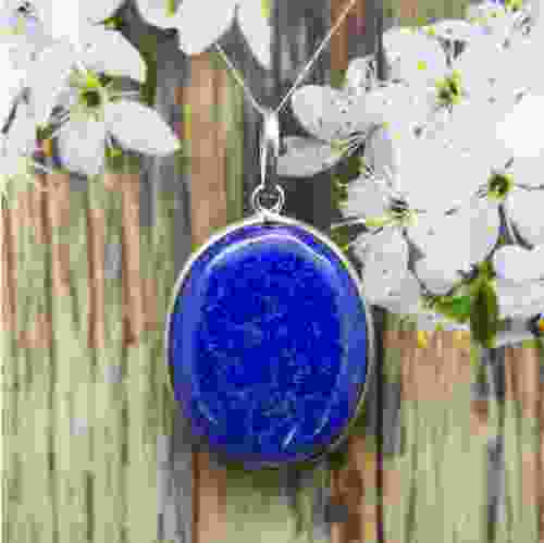 Lapis Lazuli Crystal Pendant
