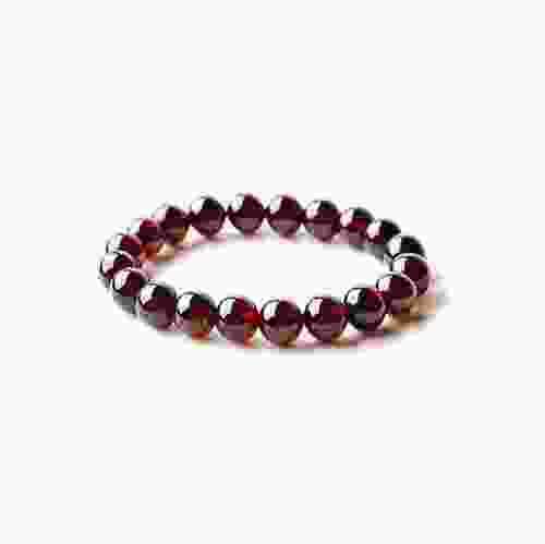 Natural Hessonite Garnet Bracelet
