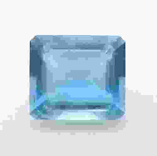 4.81 Carat Octagon Step Natural Aquamarine Gemstone