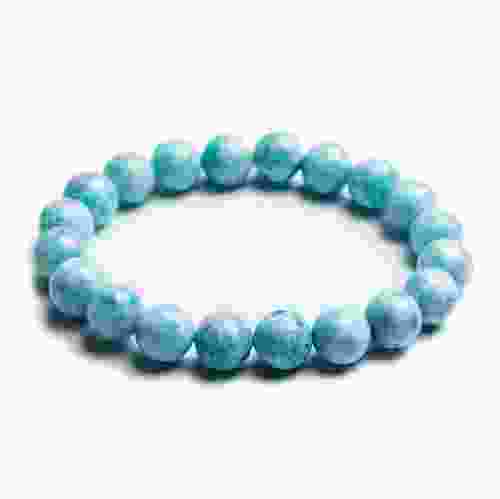 Natural Larimar Beads gemstone bracelets price