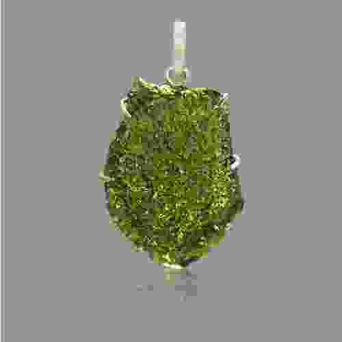 Moldavite Silver Pendant - 16.47 Grams