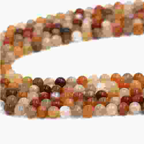 Natural Multicolor Moonstone AAA Quality Gemstone Beads String