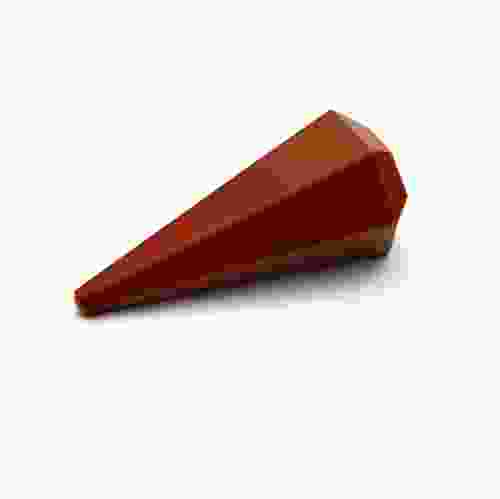 Natural Red Jasper Pendulum Point
