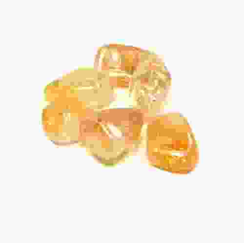 Natural Citrine Tumble Healing Crystals (6 Pcs)