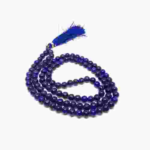 Natural Lapis Lazuli 108 Beads Japa Mala Rosary