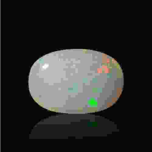 White Opal with Fire Australian - 3.07 Carat (3.25 Ratti)