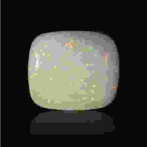 White Opal with Fire - 8.96 Carat (10.00 Ratti)