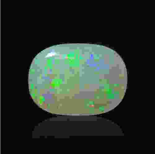 White Opal with Fire - 5.28 Carat (5.50 Ratti)