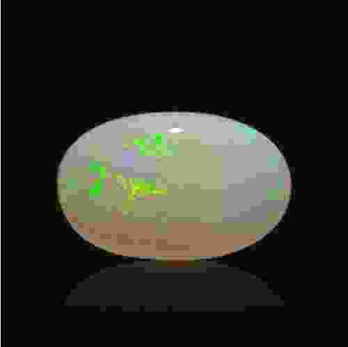White Opal with Fire - 7.59 Carat (8.40 Ratti)