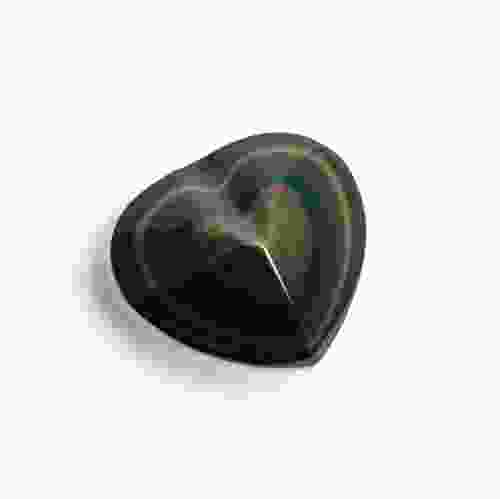 Natural Rainbow Obsidian Healing Stone Heart
