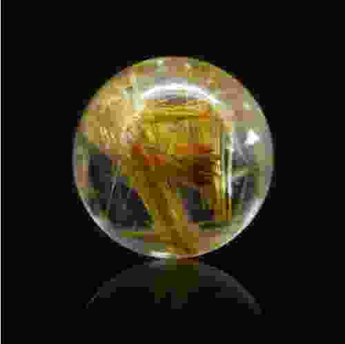 Golden Rutilated Quartz - 13.57 Carat
