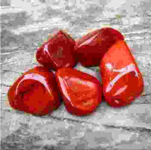 Red Jasper Tumbled stones