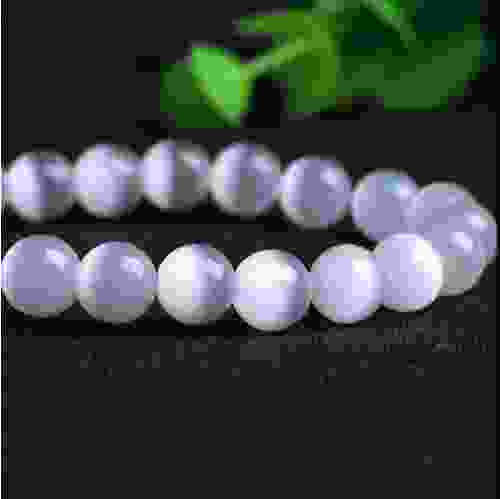 selenite stone bracelet