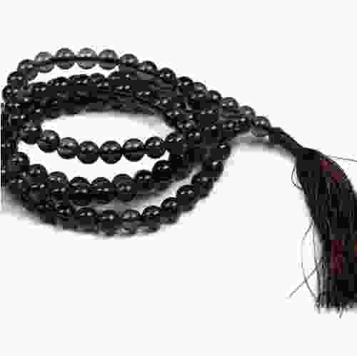 Smoky Quartz Tasbih Beads Mala