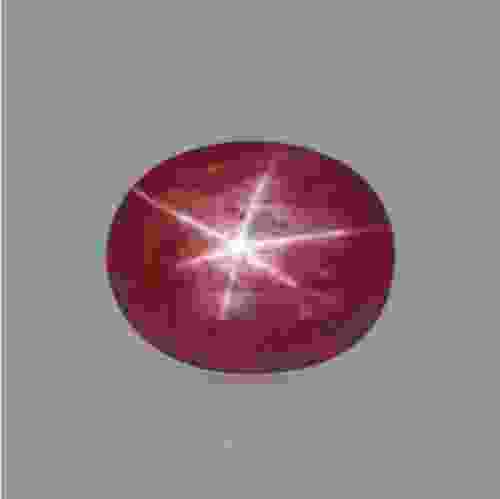 Star Ruby (Asteriated) Certified Natural  - 9.06 Carat