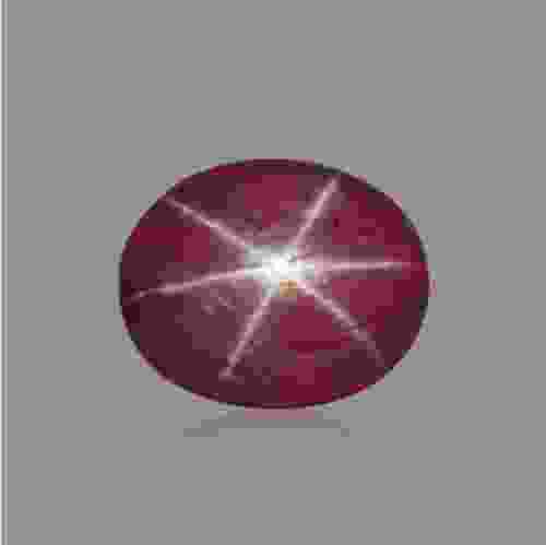 Star Ruby (Asteriated) Certified Natural  - 10.60 Carat