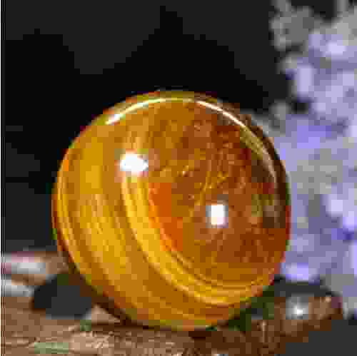 Natural Tiger Eye Ball