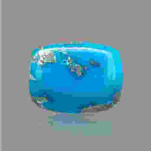Turquoise (Firoza) Irani - 11.52 Carat (12.80 Ratti)