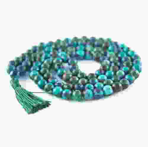 Turquoise (Firoza) Tibetan Tasbih Beads Mala
