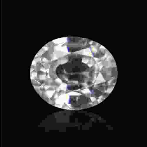 Natural Ceylon White Zircon 3.92 Carat/ 4.35 Ratti 