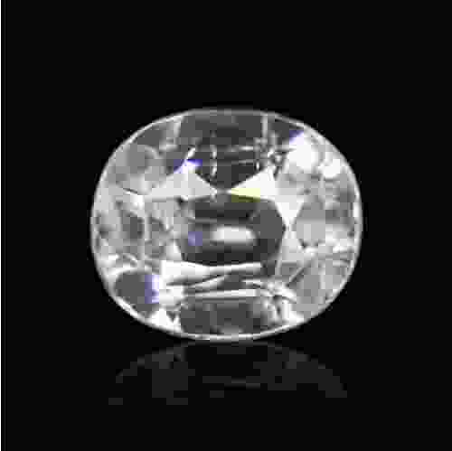Natural Ceylon White Zircon 3.68 Carat/ 4.10 Ratti 