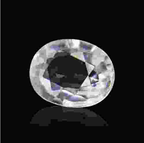 Natural Ceylon White Zircon 9.54 Carat/ 10.55 Ratti 