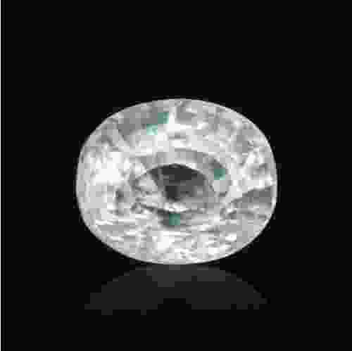 White Sapphire Natural Ceylon  - 5.44 Carat (6.05 Ratti)