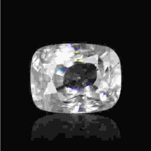 White Sapphire  - 5.81 Carat (6.50 Ratti)