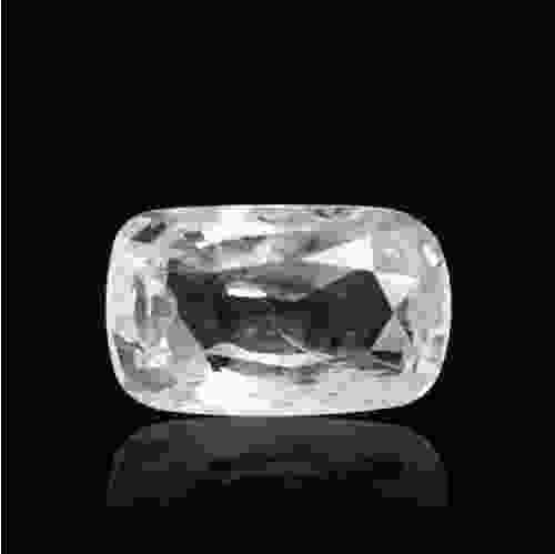 White Sapphire  - 6.11 Carat (6.50 Ratti)