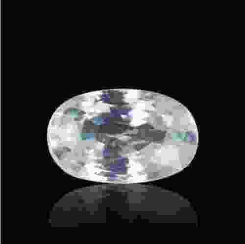 White Zircon Natural Ceylon  - 5.45 Carat (6.10 Ratti)