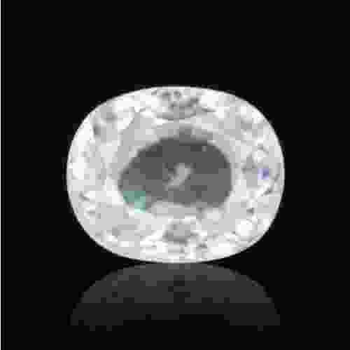 White Zircon Natural Ceylon  - 4.98 Carat (5.50 Ratti)