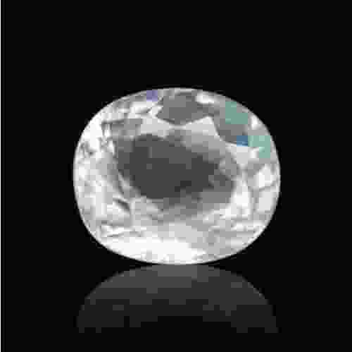 White Zircon Natural Ceylon  - 5.72 Carat (6.30 Ratti)