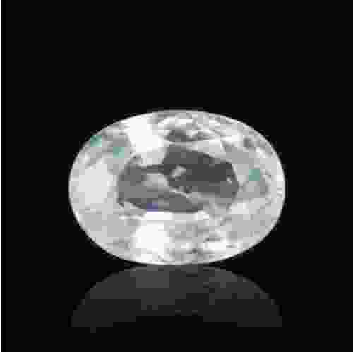 White Zircon Natural Ceylon  - 6.02 Carat (6.50 Ratti)