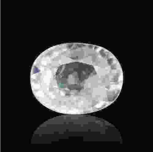 White Zircon Natural Ceylon  - 5.36 Carat (6.00 Ratti)