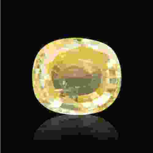 Yellow Sapphire (Pukhraj) Sri Lanka - 4.62 Carat (5.25 Ratti)