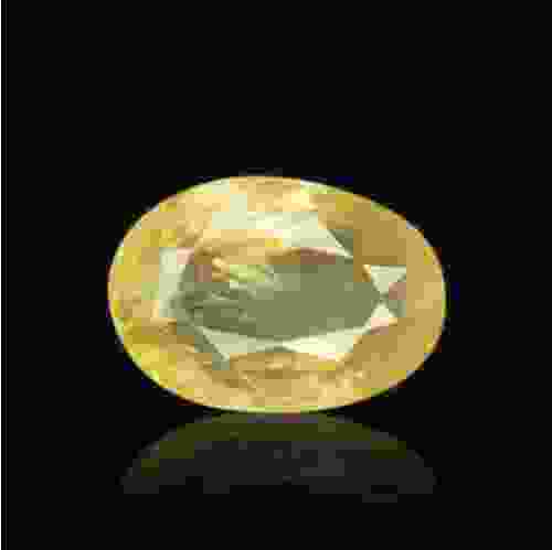 Yellow Sapphire (Pukhraj) Sri Lanka - 7.25 Carat (8.10 Ratti)